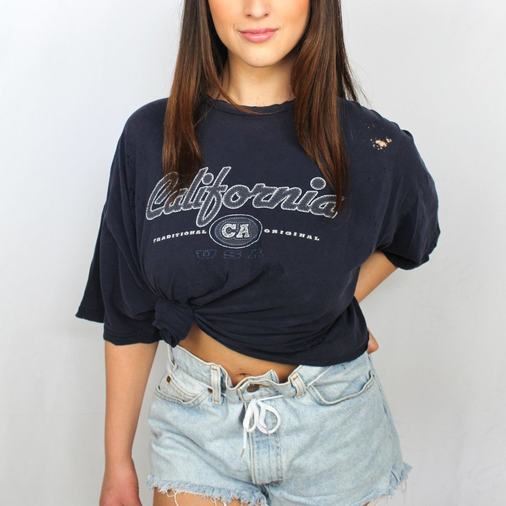 California Cropped Tee